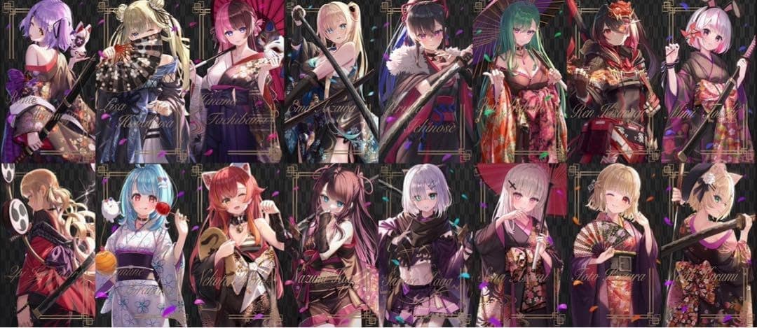 ぶいすぽっ！ マウスパッド 和装 ゴスロリセット RAEVNHOU
