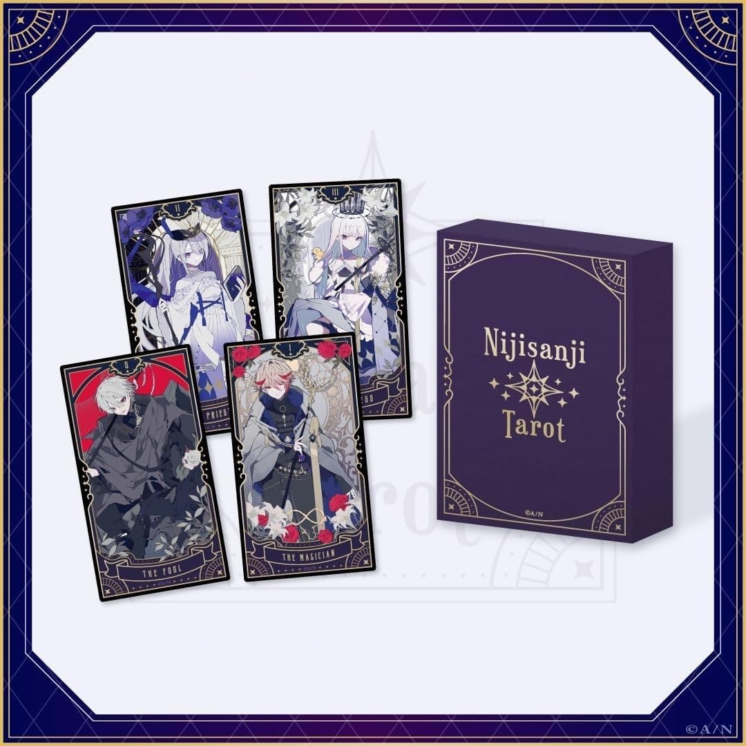 にじさんじタロット タロットカードセット 1box 25枚入り（通常版全22種 各1枚ずつ+レア版全22種 ランダム3枚）にじさんじ グッズ